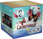 купить фейерверк Салютница на Новый год, на свадьбу, на праздники в Москве недорого -  магазин пиротехники РОМАР - ROMAR_fireworks